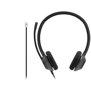 Headset 322 Wired Dual on-Ear Carbon Black RJ9