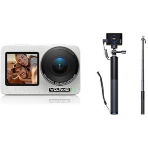 WOLFANG Actie Camera Seeker & Set van Oplaadbare Selfie Stick