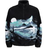 Jack & Jones - JORBEAR MOUNTAIN - Coltrui - Turquoise / Duifblauw / Zwart / Wit