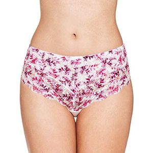 Susa Latina 684-379 vrouwenprint Floral Lace Full Brief, Grafisch Roze, 38