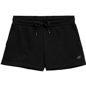4F CAS damesshorts, Diepzwart, S