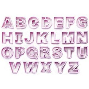 IBILI 794800 alfabet uitsteekvormen