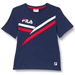 FILA Unisex kinderen ZINGST T-shirt, Medieval Blue, 98/104