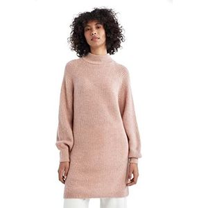 DeFacto Lange overhemden met lange mouwen tuniek overhemden (LT.PINK, M), Lt.pink, M