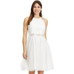 Vera Mont Dames 8623/4990 jurk, off-white, 36, gebroken wit, 36