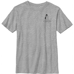 Disney Winnie The Pooh Vintage Line Eeyore Boy's Crew Tee, Athletic Heather, XS, Athletic Heather, XS