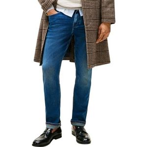 Tommy Hilfiger Straight Denton Sstr Oliver BLU Mw0mw40563 Straight Jeans (olijfblauw), 30W/32L voor heren, Denim (olijfblauw), 30W / 32L