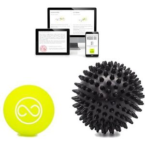 Massageballen - Zwart - Siliconen - Voor Spierontspanning