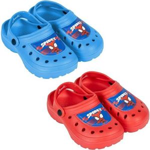 CERDÁ LIFE'S LITTLE MOMENTS Spidey clogs voor kinderen, kleur rood, maat 28/29, van 100% EVA-kunststof, kinderklompen, spidey-print, origineel product ontworpen in Spanje, Donkerblauw, 28/29 EU