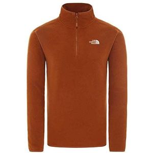 The North Face Heren M 100 Gletsjer 1/4 Zi Caramel Cafe Fleece
