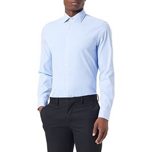 Seidensticker Heren 656790 Shirt, lichtblauw, 15, Lichtblauw, 36 NL