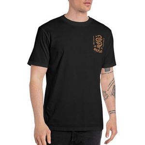Replay T-shirt voor heren, regular fit, 098 Black, S