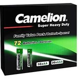 Camelion Super Heavy Duty Combipack AA/AAA - Batterij - 1.5V - 72 stuks