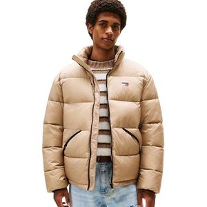 TOMMY JEANS Heren TJM VAIL PUFFER EXT DM0DM22040, Beige, XXL, Beige (Coastal Taupe), XXL