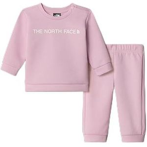 The North Face Poly Trainingspak voor baby's Pink Clover 24 maanden