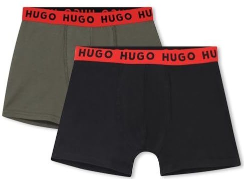 Hugo - Boxershorts - Zwart - Set van 2 - Voor Jongens - 4 Jaar