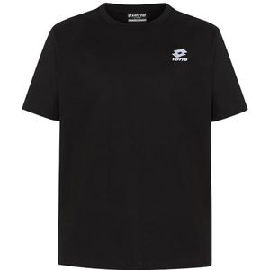 Lotto 1124001 Heren T-shirt, Regular Fit Caviar S