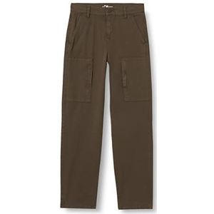 s.Oliver Junior broek, papa-fit, kinderen, groen, maat 170, Groen, 170 cm