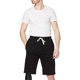 Urban Classics Heren Shorts Low Crotch Sweatshorts, korte joggingbroek voor heren in 2 kleuren, maten S - 5XL, zwart, XL