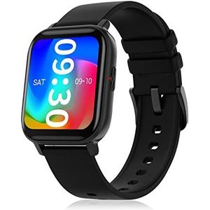 Birgus Smartwatch voor dames en heren, HD scherm, bloedzuurstof (SpO2), fitnesshorloge met stappenteller, calorieën, smartwatch, hartslagfrequentie, slaapbewaking, voor Android iOS, roze, 1