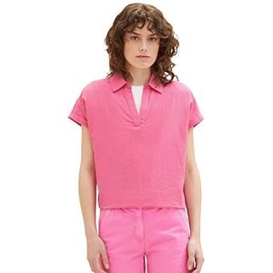 TOM TAILOR Dames 1036690 blouse, 31647-Nouveau Pink, 38, 31647 - Nouveau Pink, 38