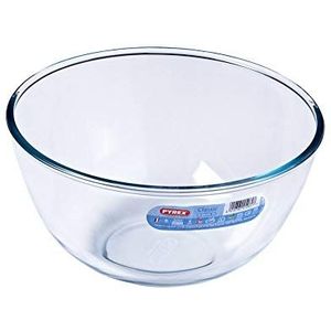 Pyrex Glazen kom van 3 liter, wit