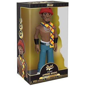 Funko 59501 Vinyl Gold 12"":Outkast-Andre3000(Black & Gold Suit)