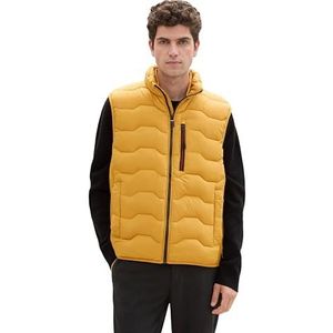 TOM TAILOR heren vest, 35660 - Harvest Yellow, M