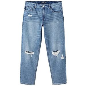 NAME IT Nlmtizza DNM van Reg Pant Noos broek voor meisjes, blauw (medium blue denim), 134 cm