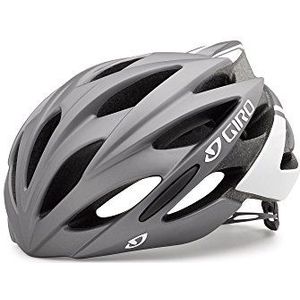 Giro Savant Fietshelm, titanium, mat, wit, maat S