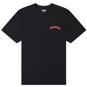 Wrangler Graphic Tee, zwart, L