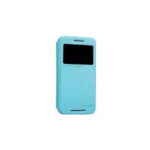 Nillkin nieuw lederen hoesje voor Motorola Moto E - zwart, Flip Cover, Blauw