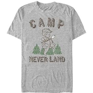 Disney Peter Pan - CAMP NEVERLAND Unisex Crew neck T-Shirt Melange grey 2XL