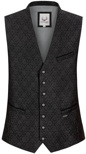 Stockerpoint Klederdrachtvest Piero, zwart, 44