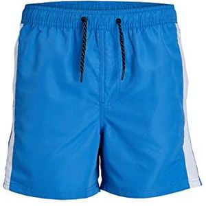 JACK & JONES JPSTFIJI JJSWIM Tape Zwemshorts voor heren, Super Sonic, S, Super Sonic, S