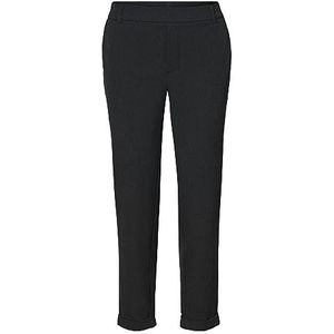 Vero Moda Vmmaya Mr Loose Solid Pant Noos broek voor dames, dark grey melange, XL / 30L