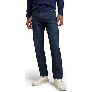 G-Star Raw 3301 Straight Jeans heren,Worn In Deep Marine,32W / 34L