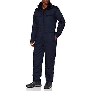 Brandit Pantsercombi, eendelig, winteroverall, incl. uitneembare thermo-ondercombi, blauw, XXL