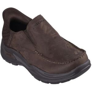 Skechers Men's Arch Fit Motley-Milo Slip-On, COC (Cocoa), 9