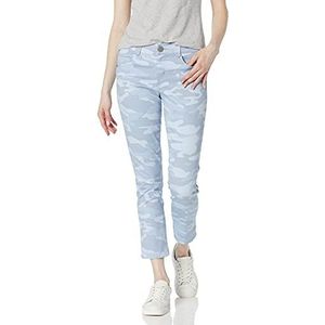Democracy Ab Solution Crop Jeans voor dames, Blauw, 34