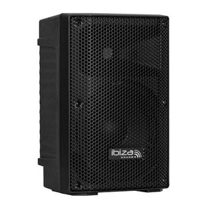 Ibiza - XTK8-MKII - Passieve SONO-luidspreker van 20 cm - 25 mm compressietweeter - Bass Reflex System - Handgrepen en Wielen - NIEUWE versie - Zwart - Feest, evenementen, club, conferentie