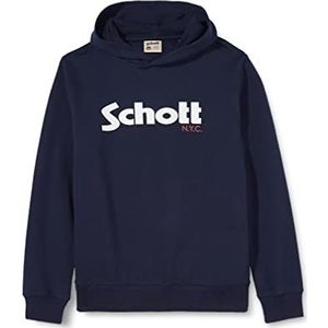 SCHOTT NYC Jongens SWHOODBOY trui, marineblauw, 14 jaar, Donkerblauw, 14 Jaar