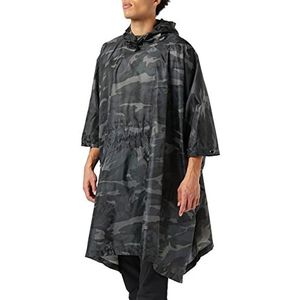 Brandit Ripstop poncho voor heren, Darkcamo, One Size