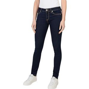 Pepe Jeans Dames Skinny Jeans Lw Pl204583, Jeans, Blauw, 29W/30L, Blauw (Denim-dp8), 29W / 30L