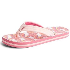 Reef Meisjes Kids Ahi Flipflop, Regenbogen en wolken, 36 EU