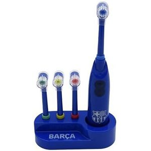 CyP Brands-FC Barcelona tandenborstel, toilet, mondhygiëne, vibrerende borstel, werkt op batterijen, blauw, officieel product
