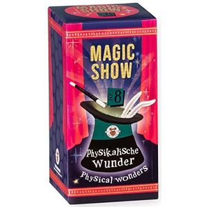 TRENDHAUS 957825 Magic Show nr. 8 [Fysische Wonder], verbluffende goocheltrucs voor kinderen vanaf 6 jaar, incl. online video's, truc nr. 8