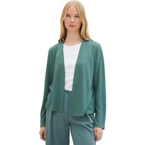 TOM TAILOR T-shirt met lange mouwen voor dames, 10697 - Sea Pine Green, XXS