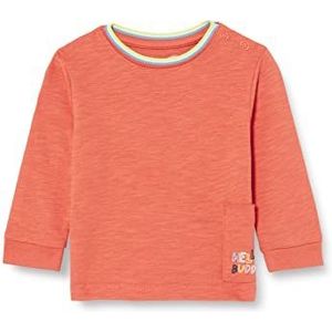 s.Oliver Junior Boy's T-shirt, lange mouwen, oranje, 74, oranje, 74 cm