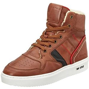 HIP H2364 Sneakers, Mid Brown, 34 EU